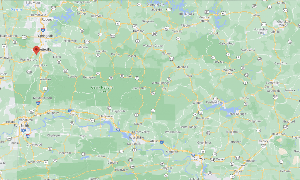 lakes in northwest arkansas